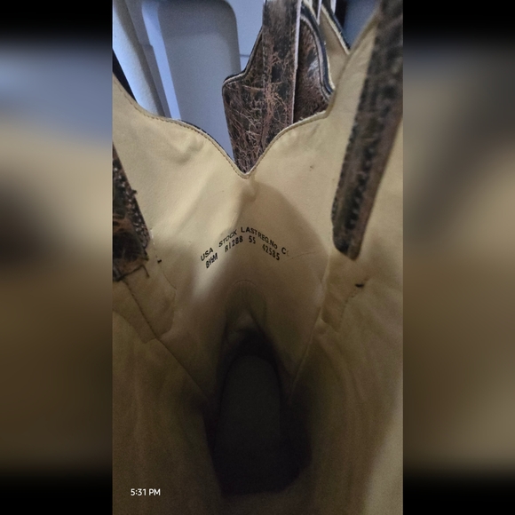 Corral Brown and Black Heeled Boots - Picture 4 of 8